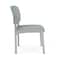 Lesro Lenox Steel Armless Guest Chair, Ash (Blue) Seat, Ash Back, 22.5 W 24.5 L 32 H, No Arms LS1102 - alternate 2